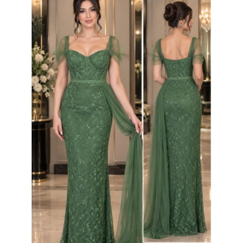 فستان سهرة أو حفلات طويل (Long Prom / Evening) - غزة